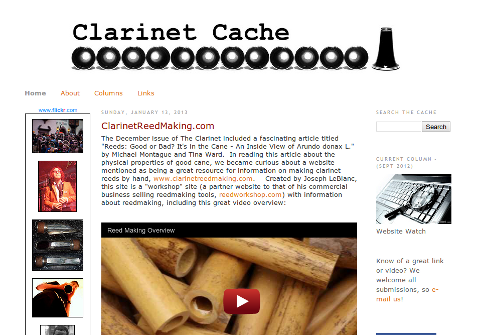 Clarinet Cache