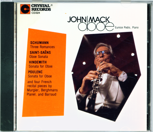 John Mack, Oboe