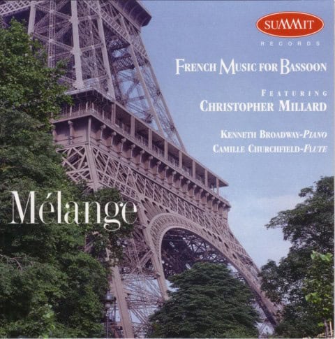 Christopher Millard: Melange: French Music for Bassoon