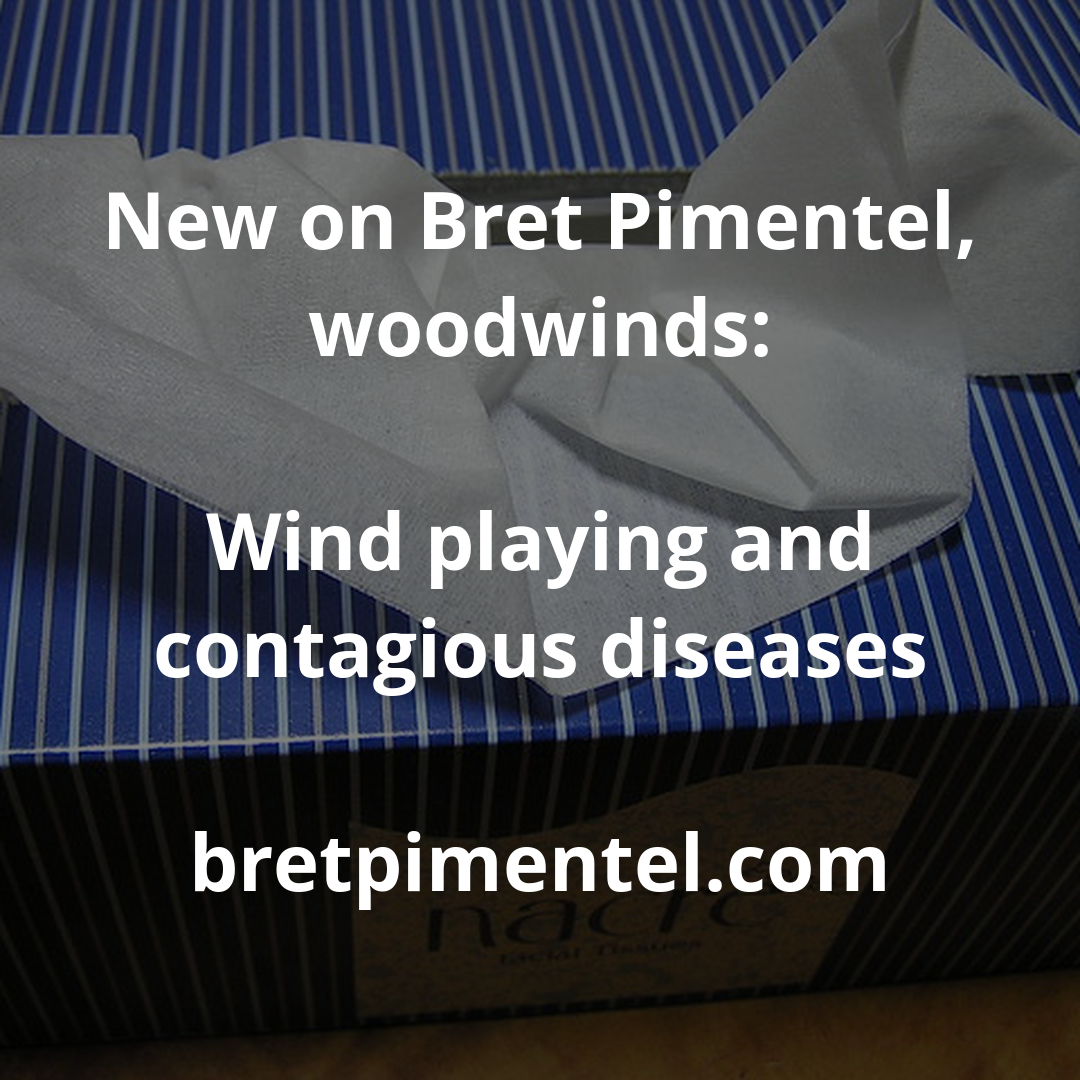 Wind playing and contagious diseases