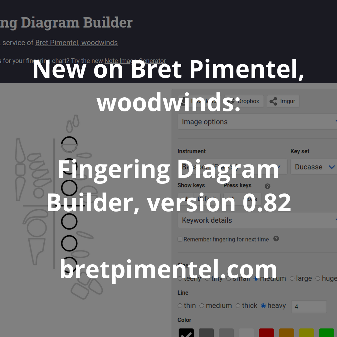 Fingering Diagram Builder, version 0.82