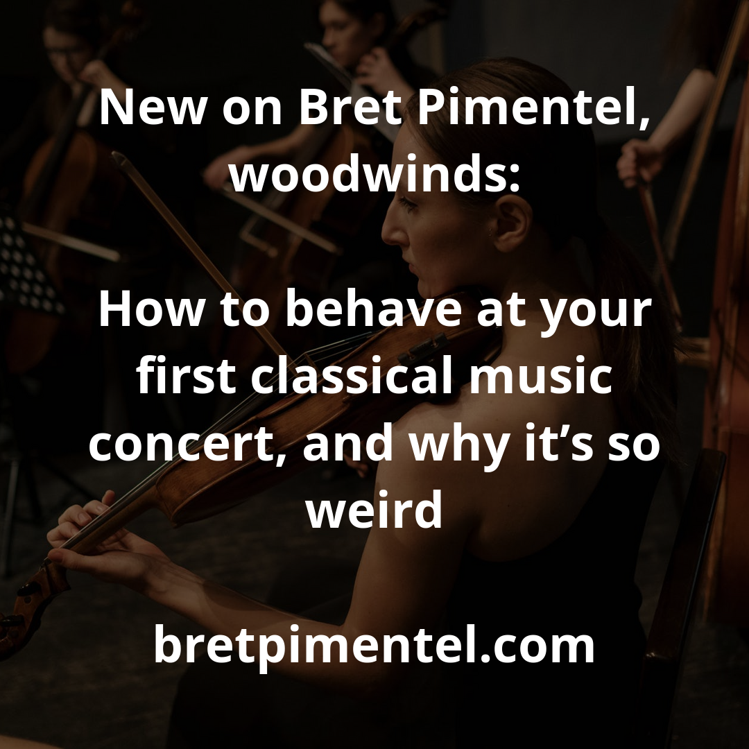 How to behave at your first classical music concert, and why it’s so weird