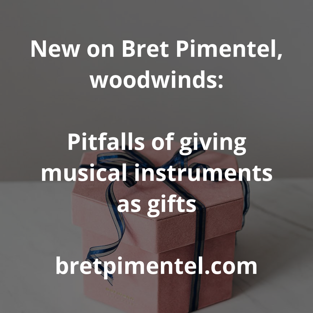 Pitfalls of giving musical instruments as gifts