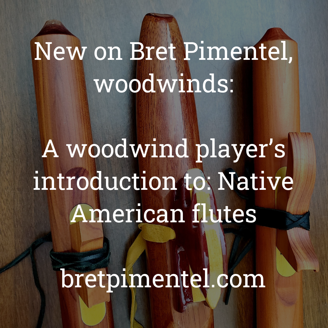 A woodwind player’s introduction to: Native American flutes