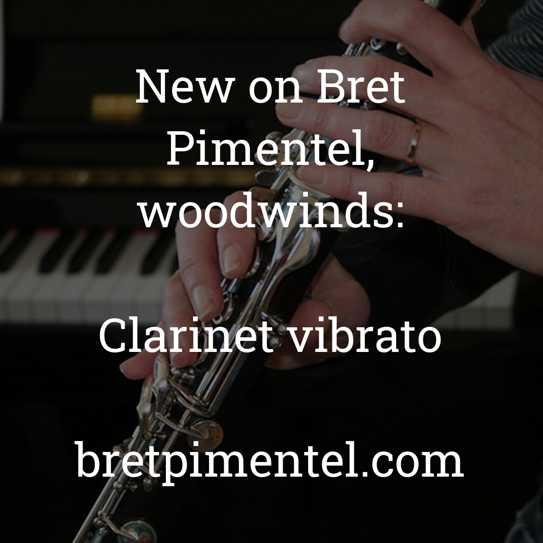 Clarinet vibrato