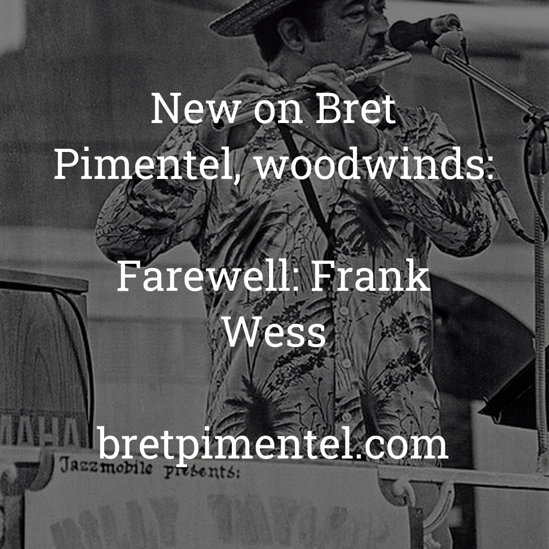 Farewell: Frank Wess