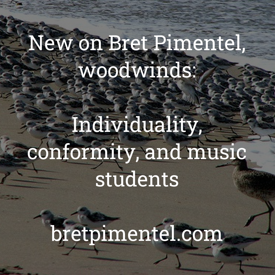 Individuality, conformity, and music students