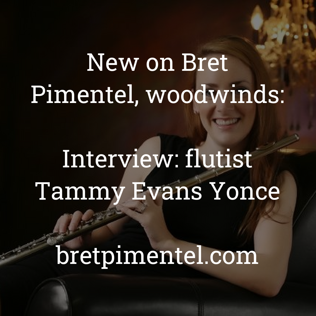 Interview: flutist Tammy Evans Yonce
