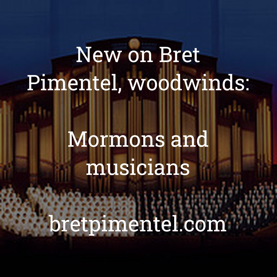 Mormons and musicians