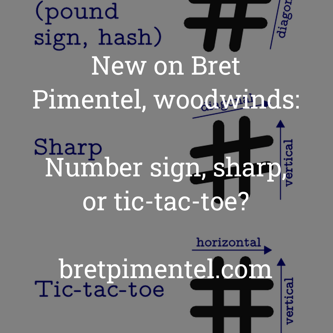 Number sign, sharp, or tic-tac-toe?