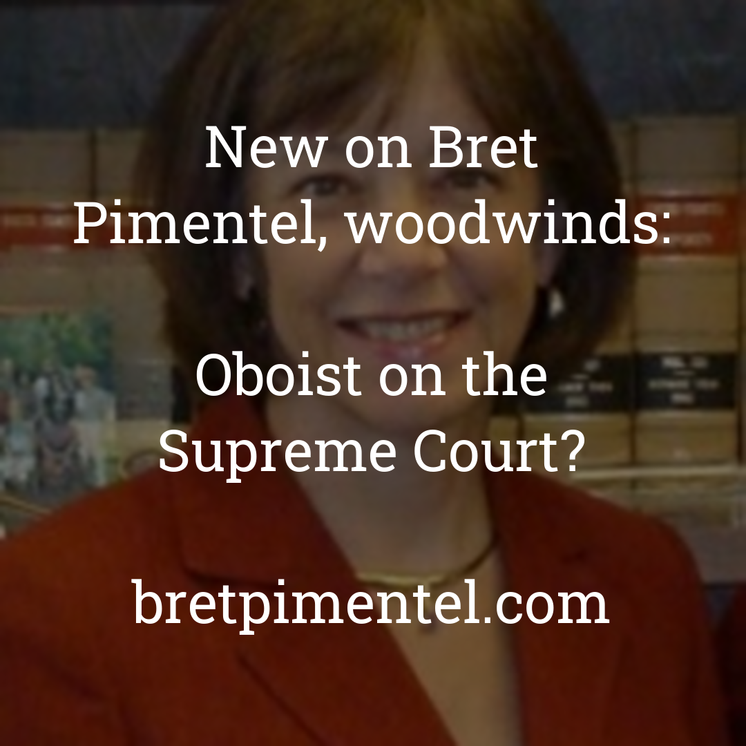 Oboist on the Supreme Court?
