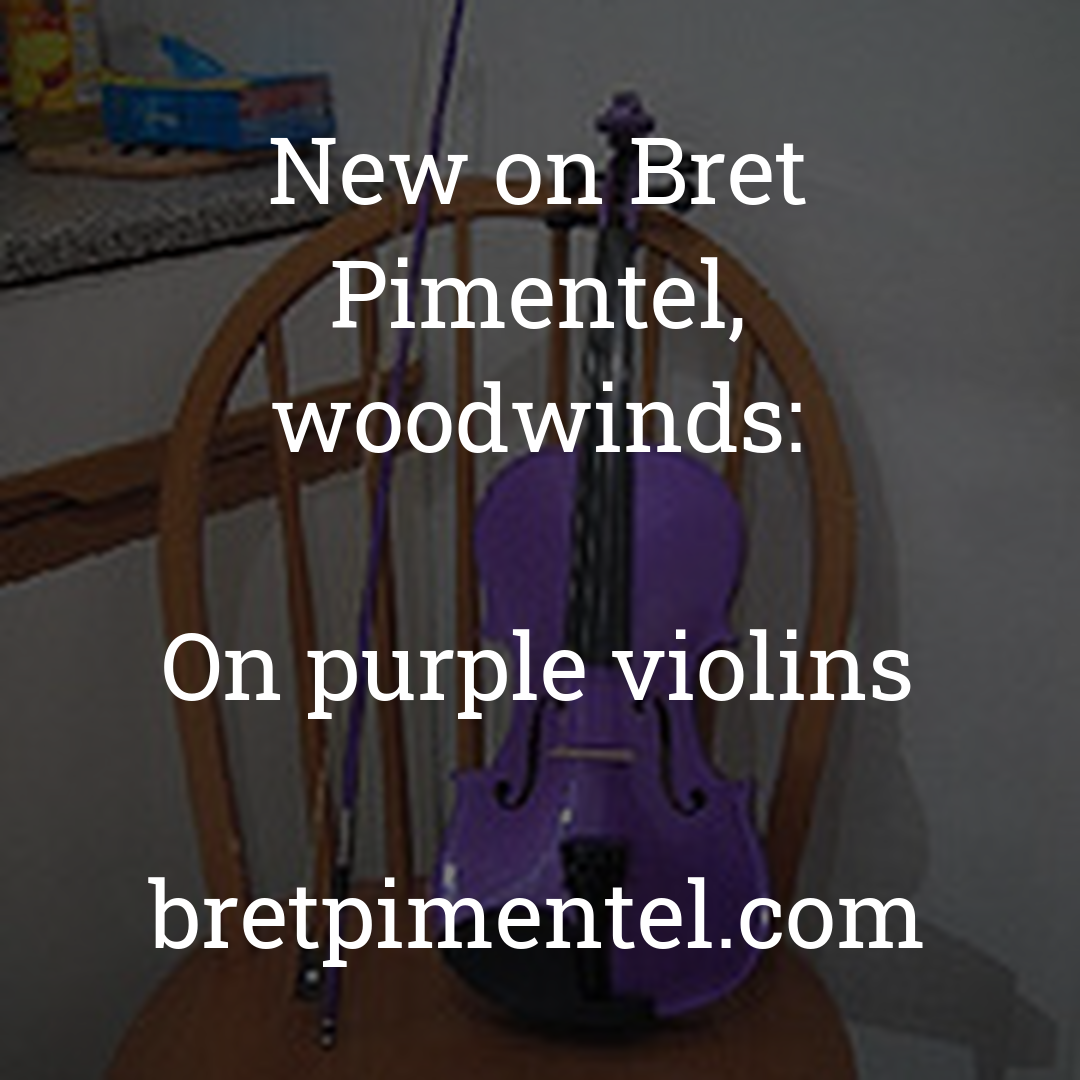 On purple violins