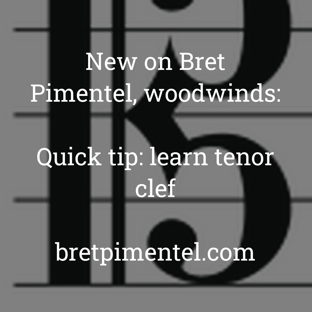 Quick tip: learn tenor clef