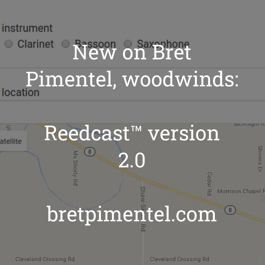 Reedcast™ version 2.0