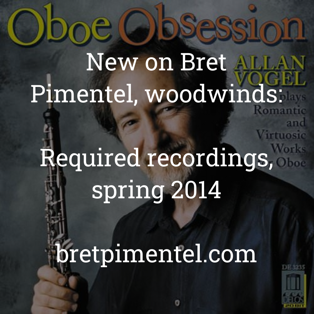 Required recordings, spring 2014