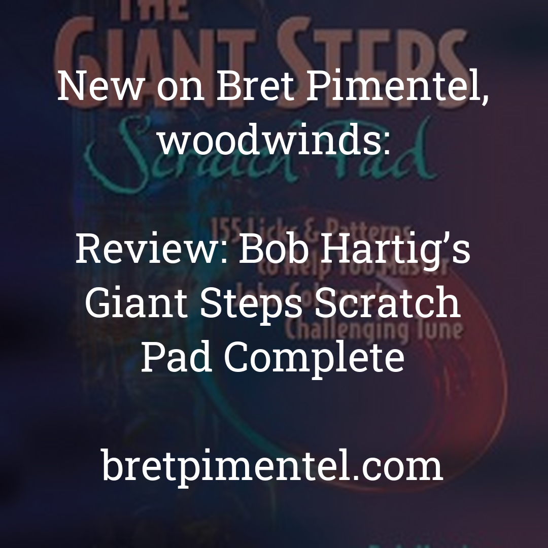 Review: Bob Hartig’s Giant Steps Scratch Pad Complete