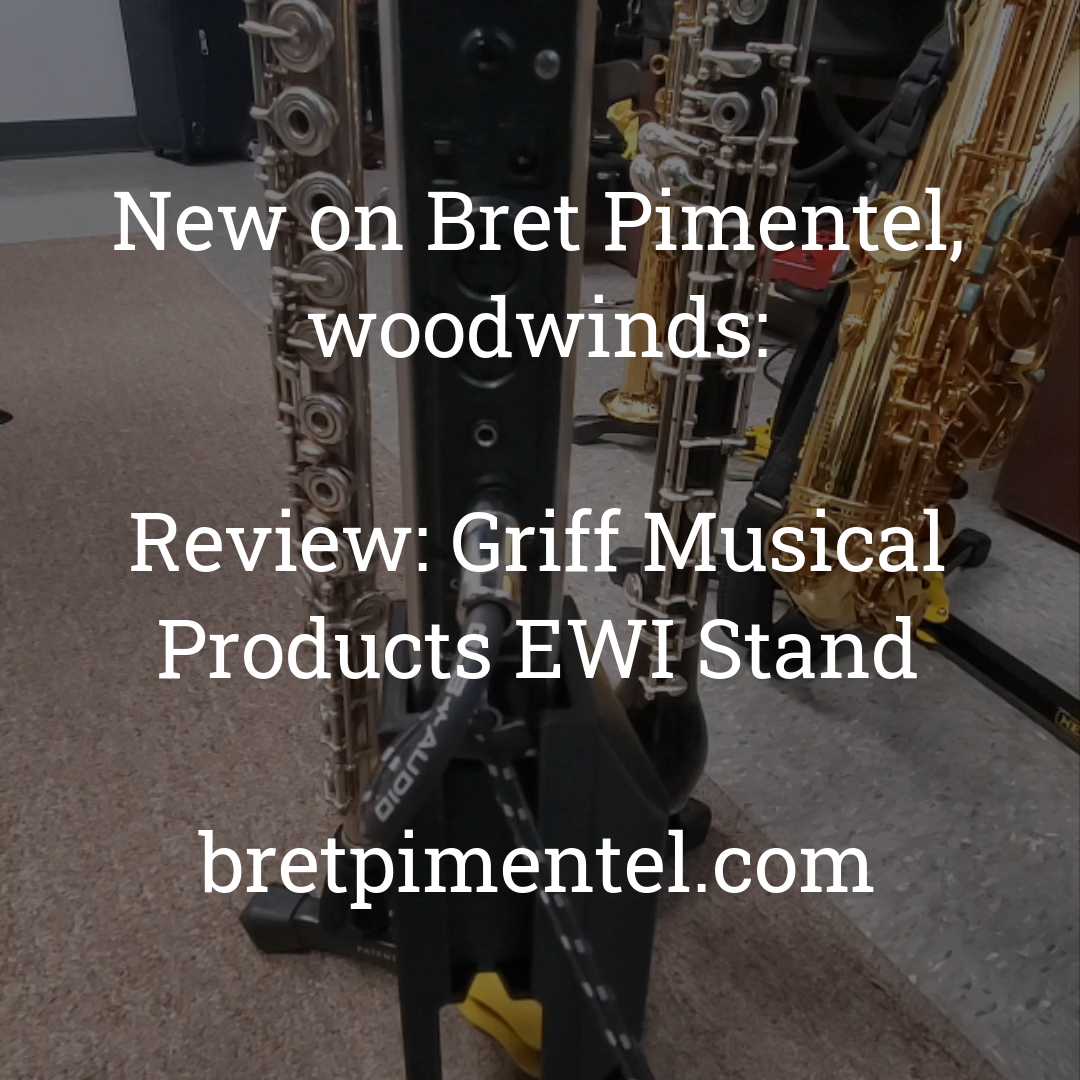 Review: Griff Musical Products EWI Stand