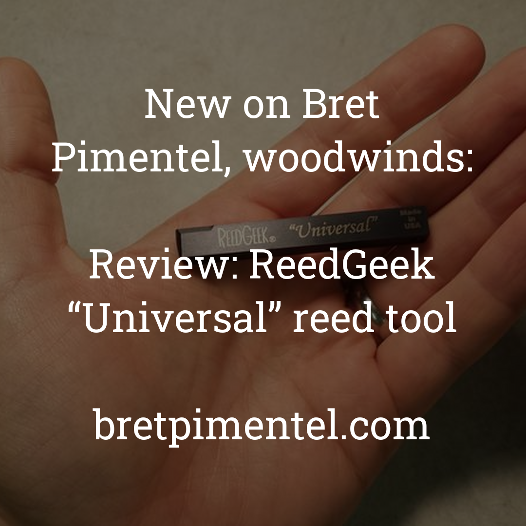 Review: ReedGeek “Universal” reed tool