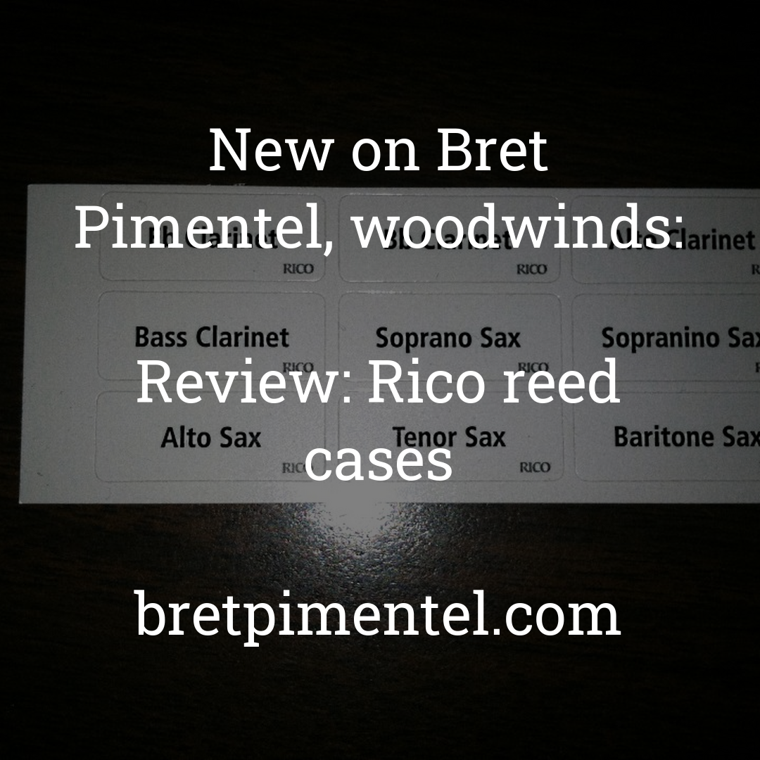 Review: Rico reed cases