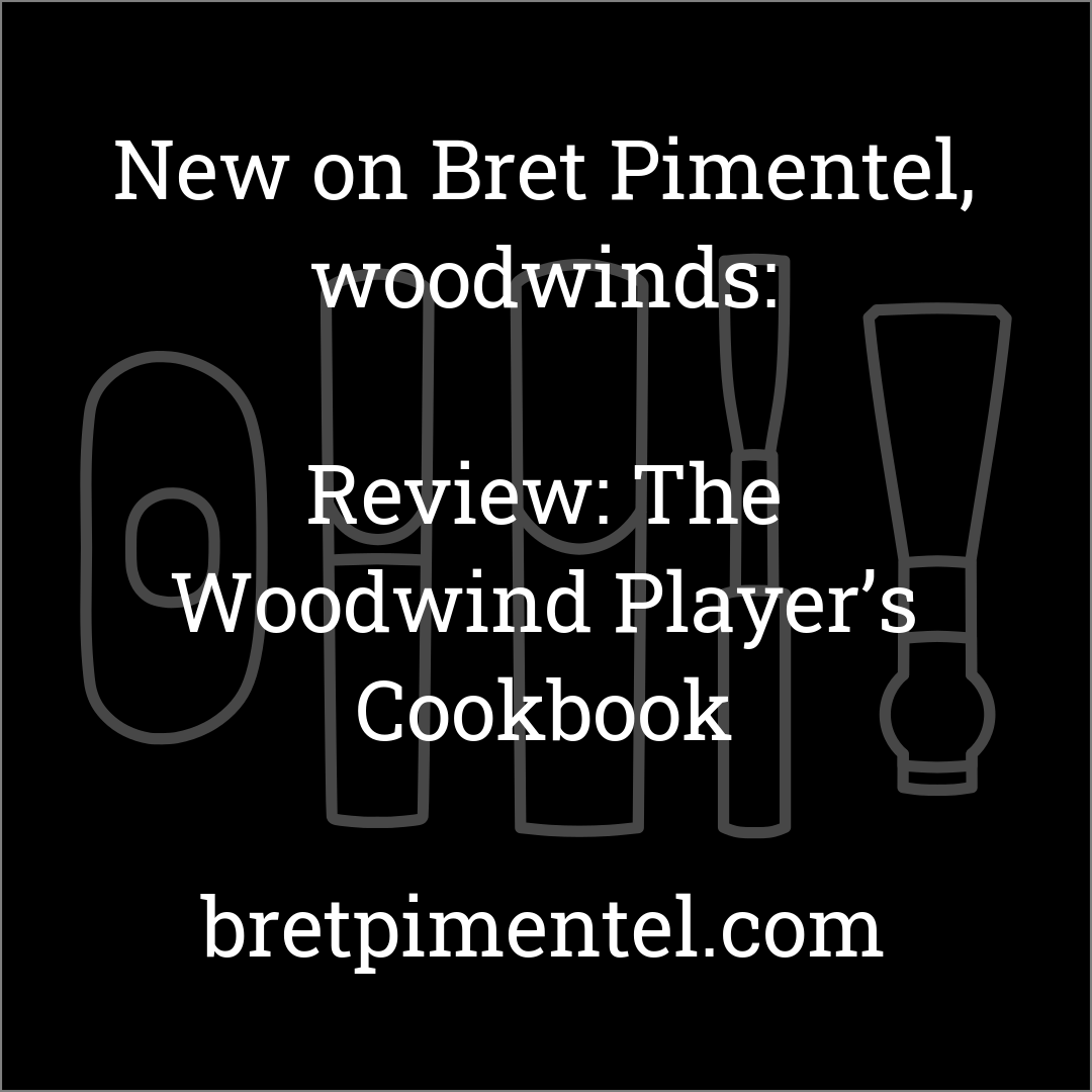 Review: The Woodwind Player’s Cookbook