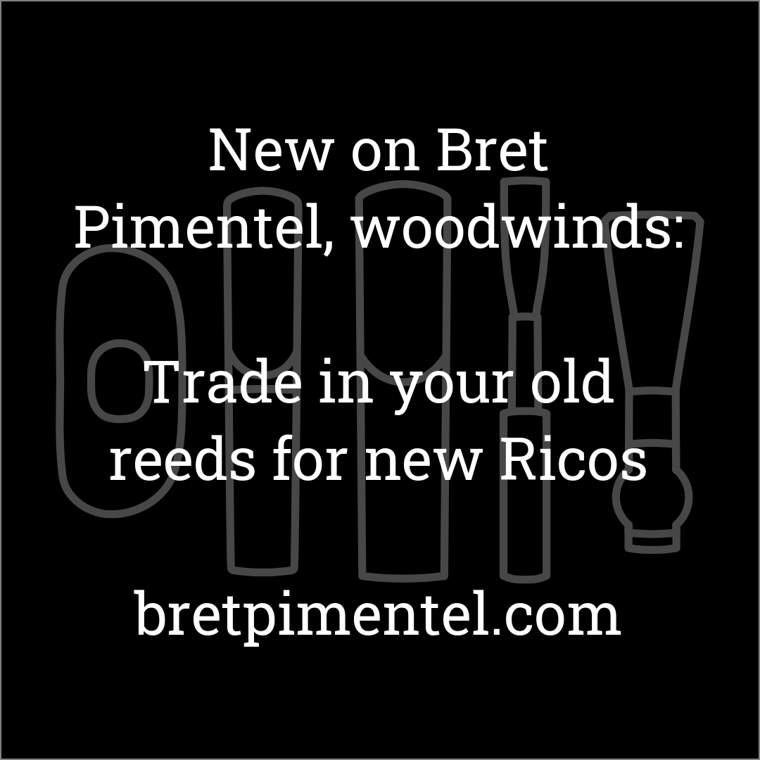 Trade in your old reeds for new Ricos