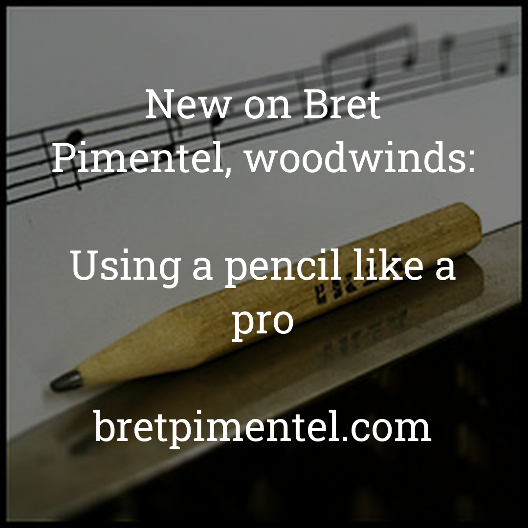Using a pencil like a pro