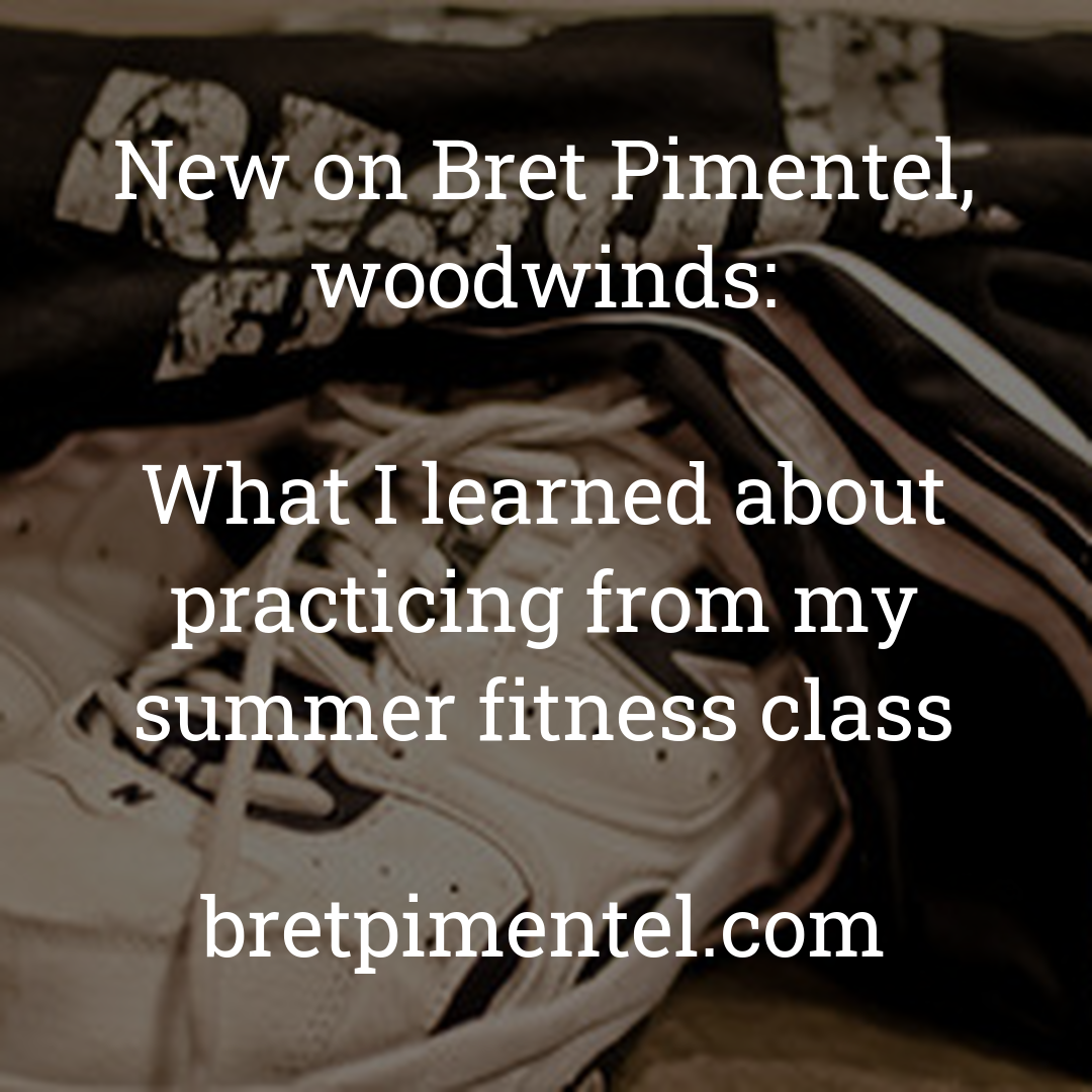 What I learned about practicing from my summer fitness class