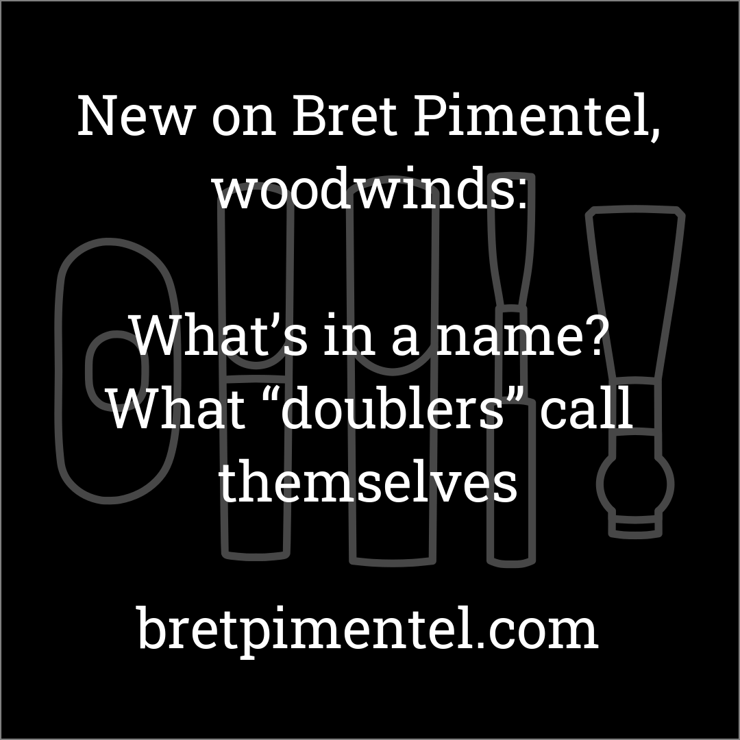 What’s in a name? What “doublers” call themselves