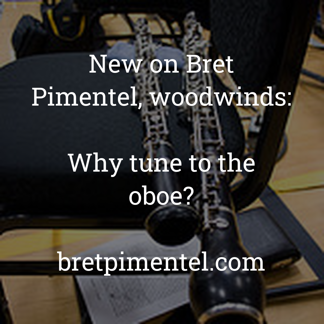 Why tune to the oboe?
