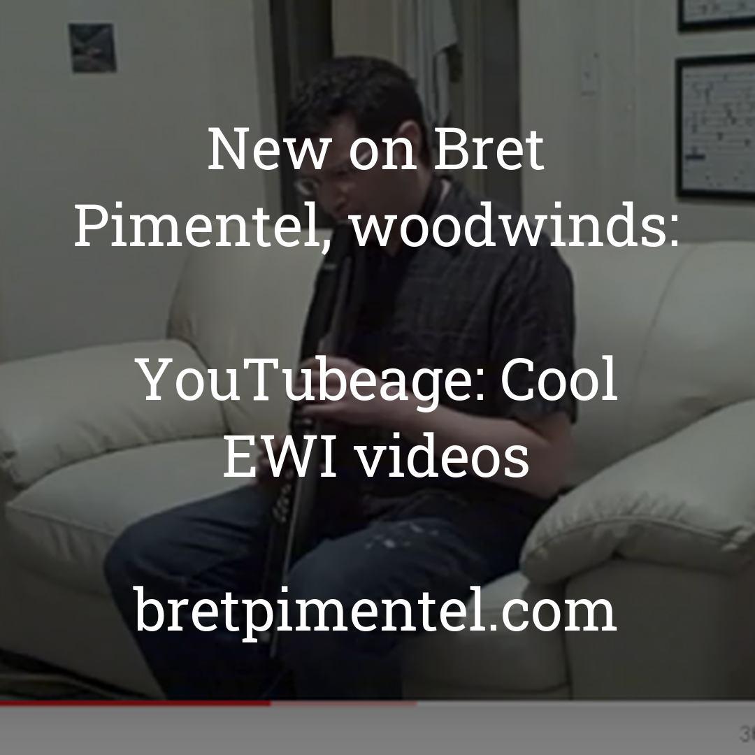 YouTubeage: Cool EWI videos
