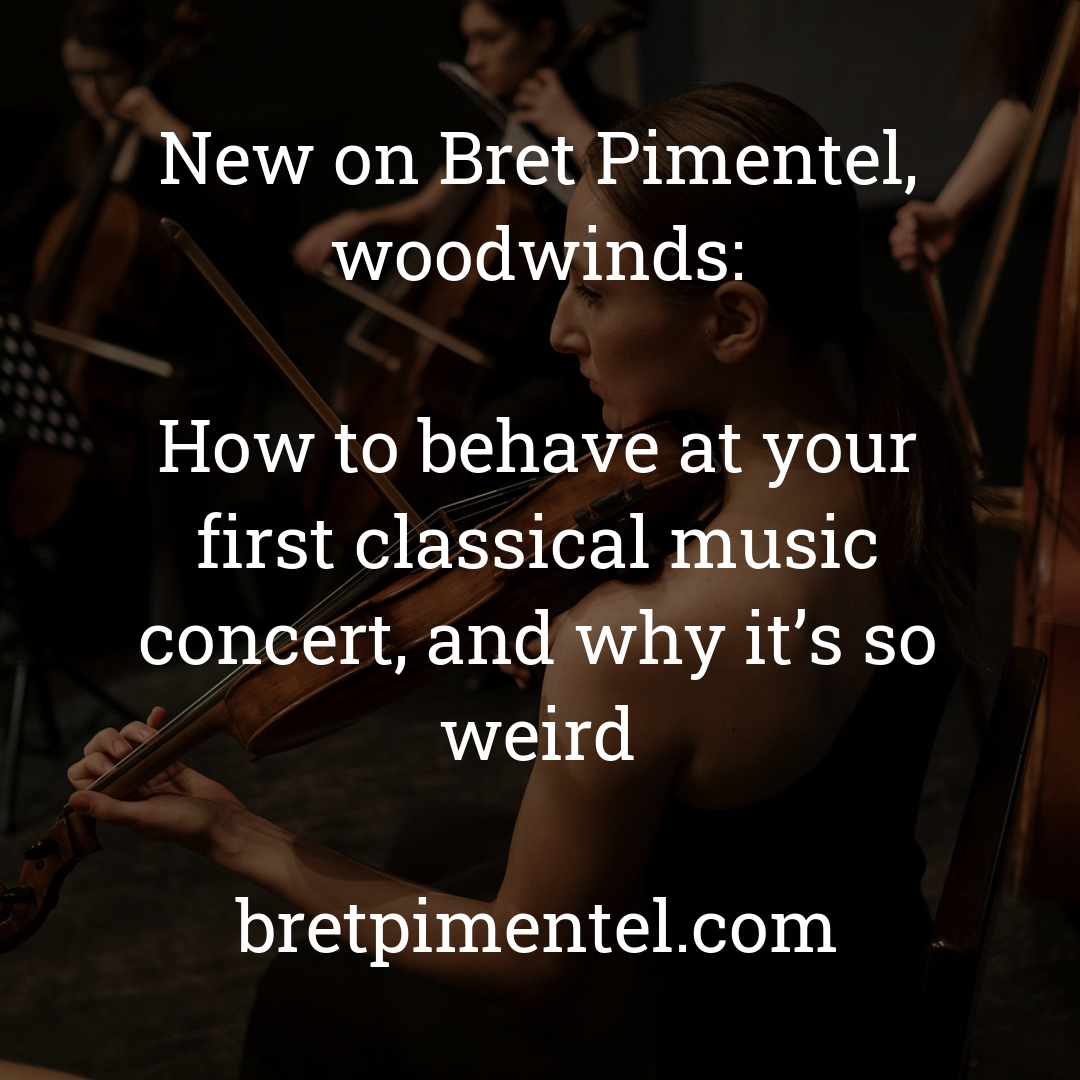 How to behave at your first classical music concert, and why it’s so weird