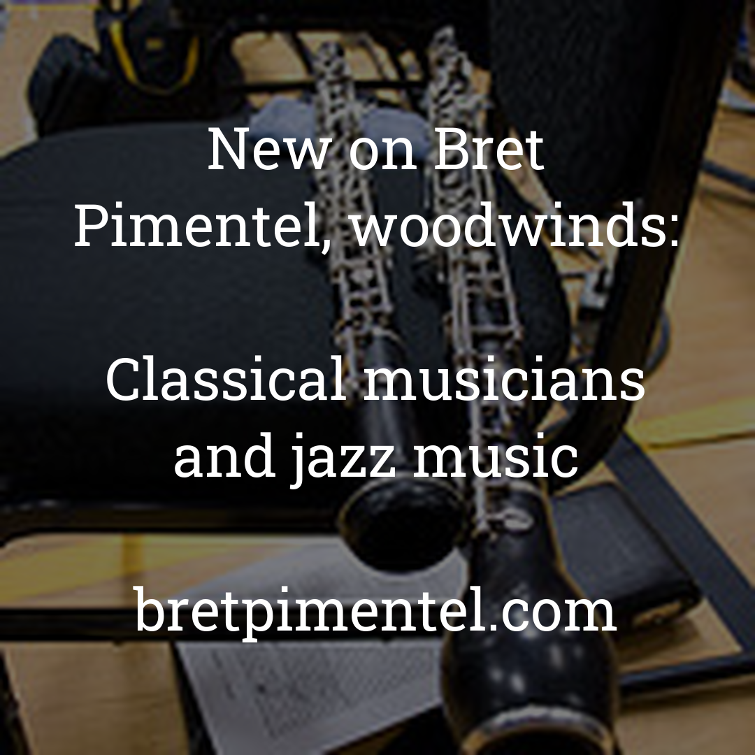 Classical musicians and jazz music