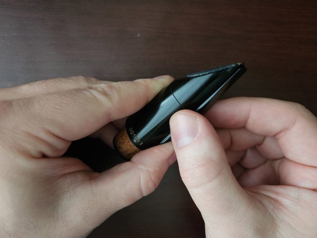 ClariMate "active reed," installed