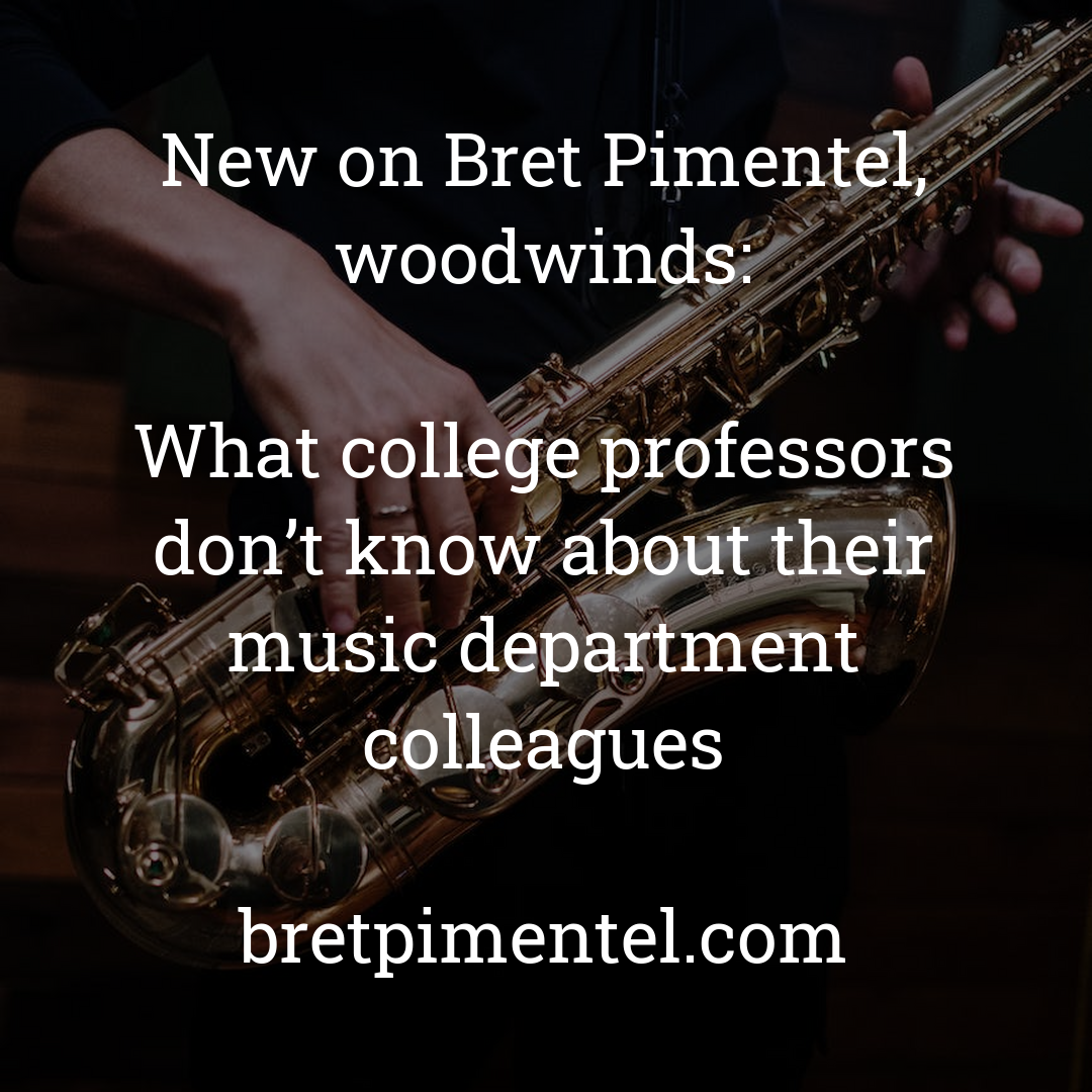 What college professors don’t know about their music department colleagues